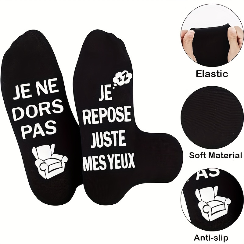 Chaussettes à message humour cadeau original homme -  France