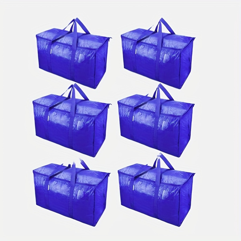Bolsas de mudanza, bolsas de almacenamiento grandes alternativas a las cajas  de mudanza, suministros de mudanza para embalaje, 10 paquetes
