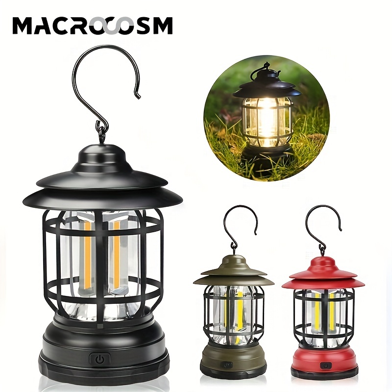 Rechargeable Vintage Lantern With 6000mah Capacity 3 - Temu