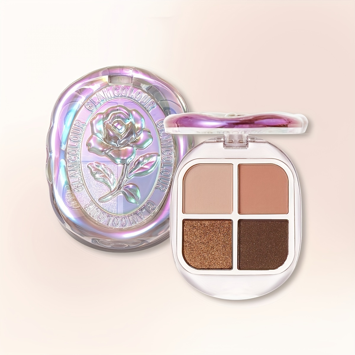 Earth Magic 4 Eyeshadow Palette - Matte Pearl & Smokey Finish