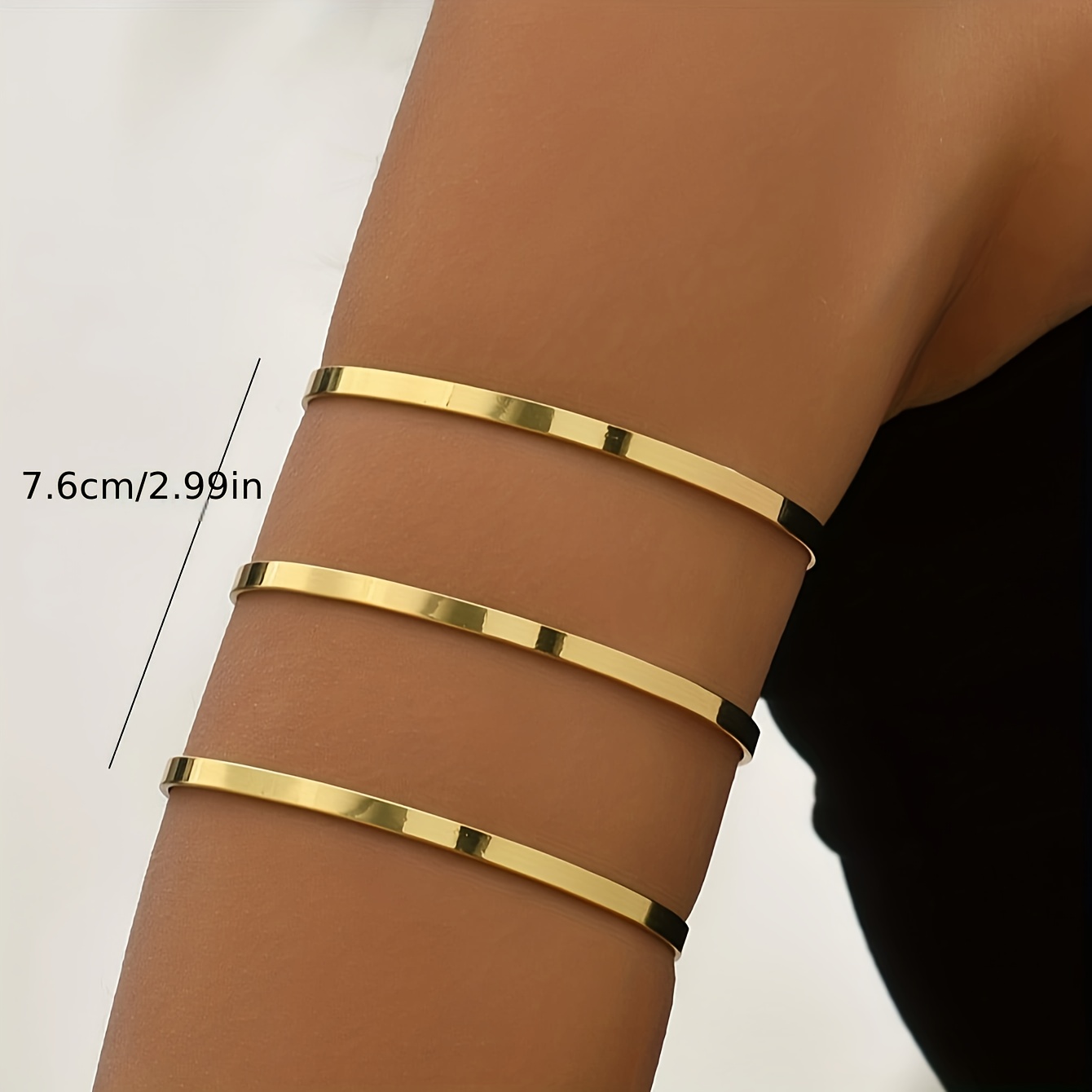 Arm on sale jewelry gold