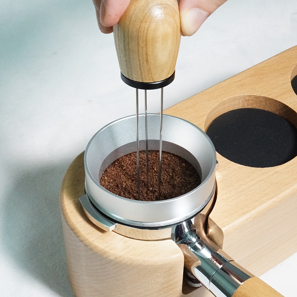 Espresso Stirrer, Espresso Coffee Stirrer, WDT Tool Espresso Tools, Coffee  Distribution Tool, Wood Handle Needle Coffee Tamper 
