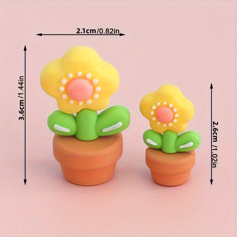 4pcs Casa Muñecas Plantas En Maceta Artificiales En - Temu Mexico