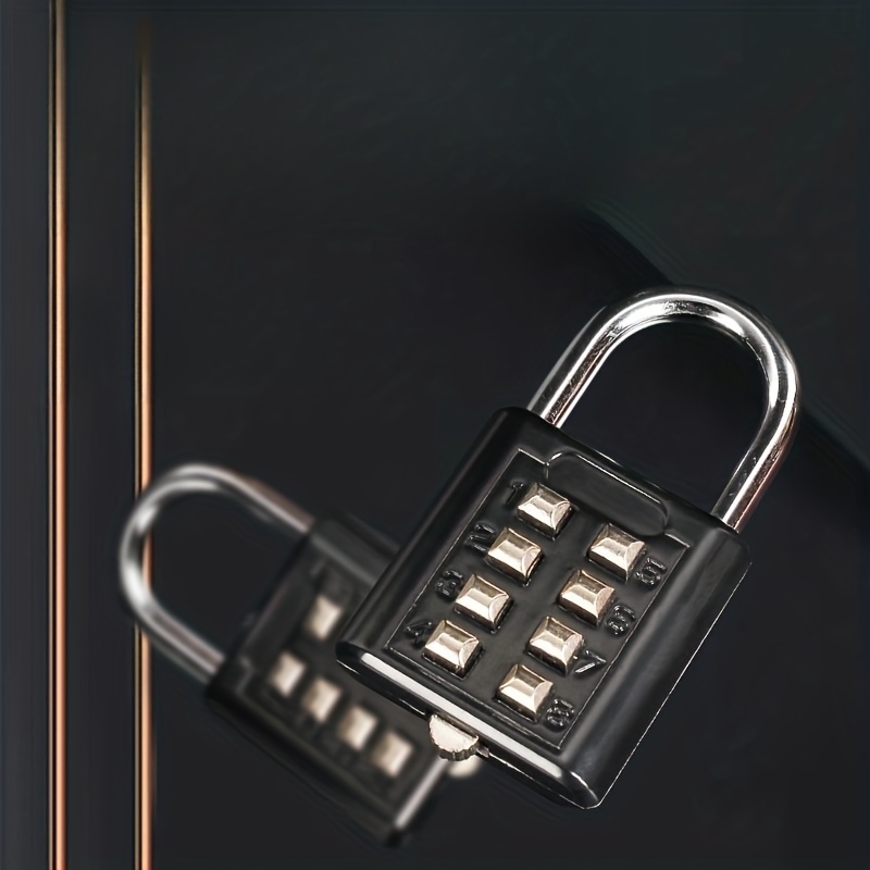 Cadenas Combinaison 4 Digit,serrure Combine,cadena A Code Pour