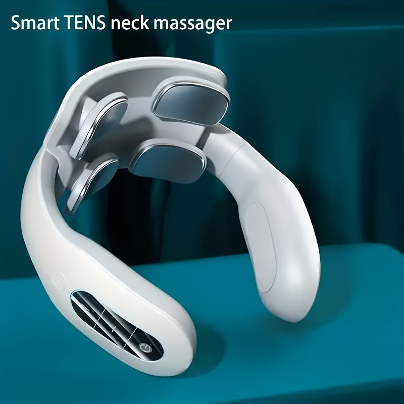 Smart 4D 6 Modes Electric Neck Massager Pulse Back Power Control