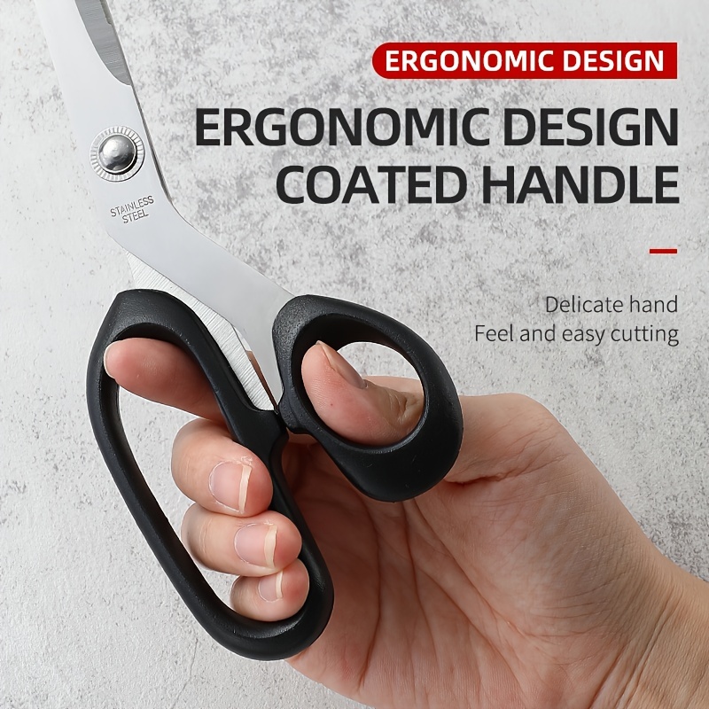 Ergonomic Handle Stainless Steel For Fabric Cutting Sewing