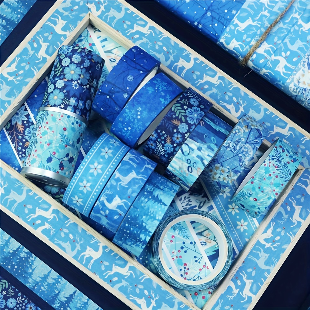 10 Rolls Washi Tape Set - Decorative Masking Tape , for DIY Craft  Scrapbooking Gift Wrapping 