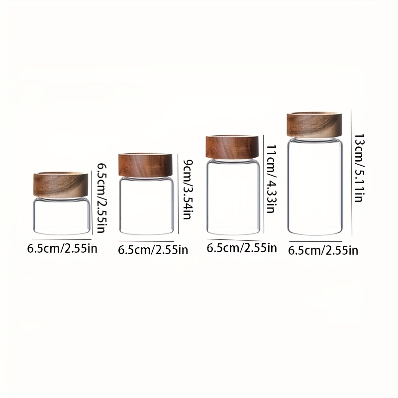 1pc Barattolo Di Vetro Per Conservare Barattoli Per - Temu Switzerland