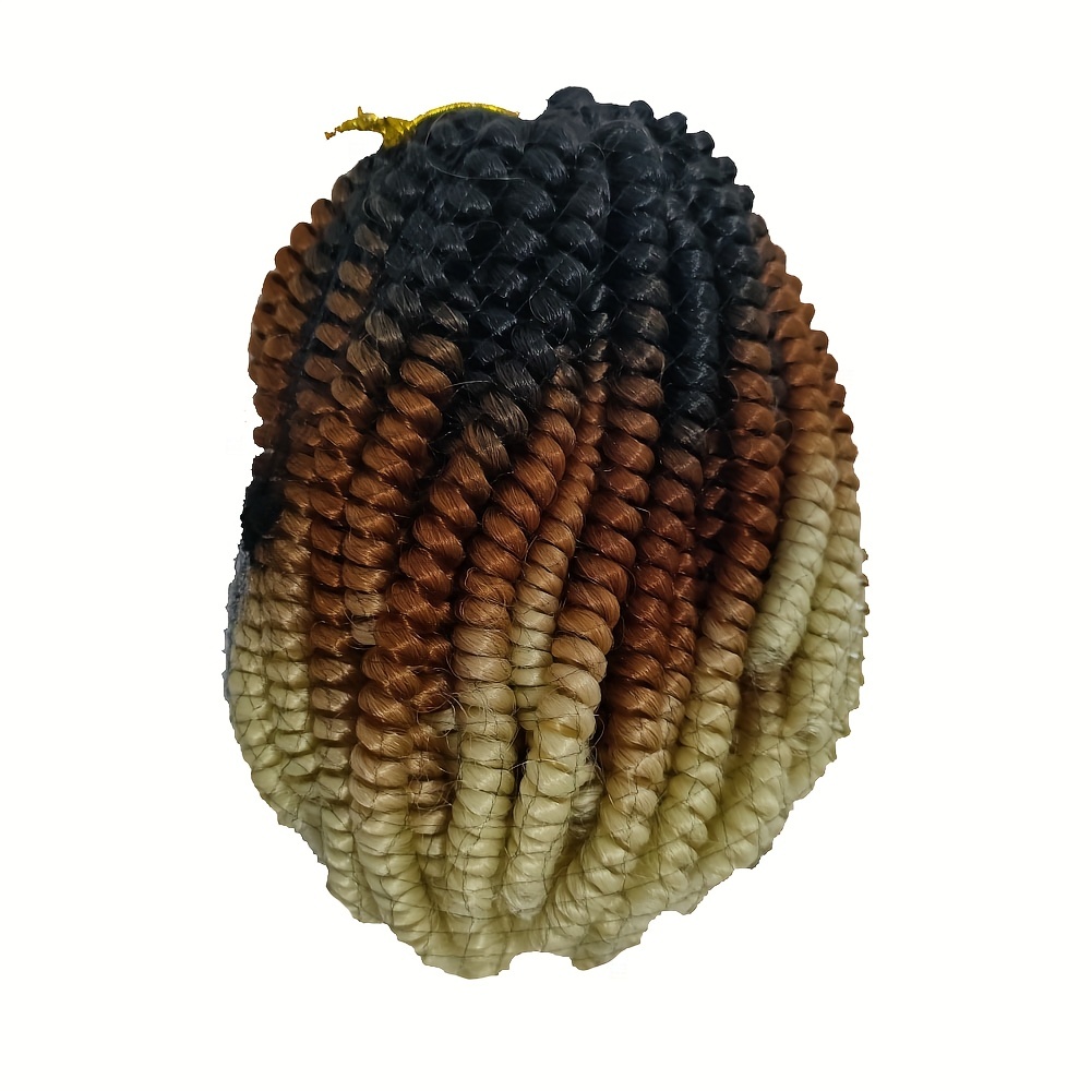20 32cm Spring Twist Hair Extensions 1 Pack Crochet Butterfly Locs Bomb Twist