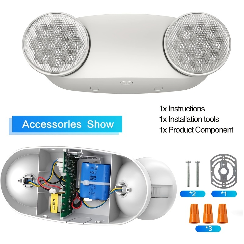 Hanging Emergency White Emergency Light Temu