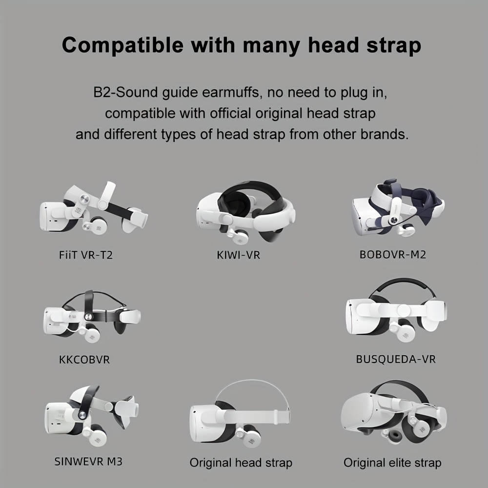KIWI design Comfort Head Strap Compatible with Meta Quest 3 Accessories,  Elite Strap Replacement for Enhanced Support Pressure-Free