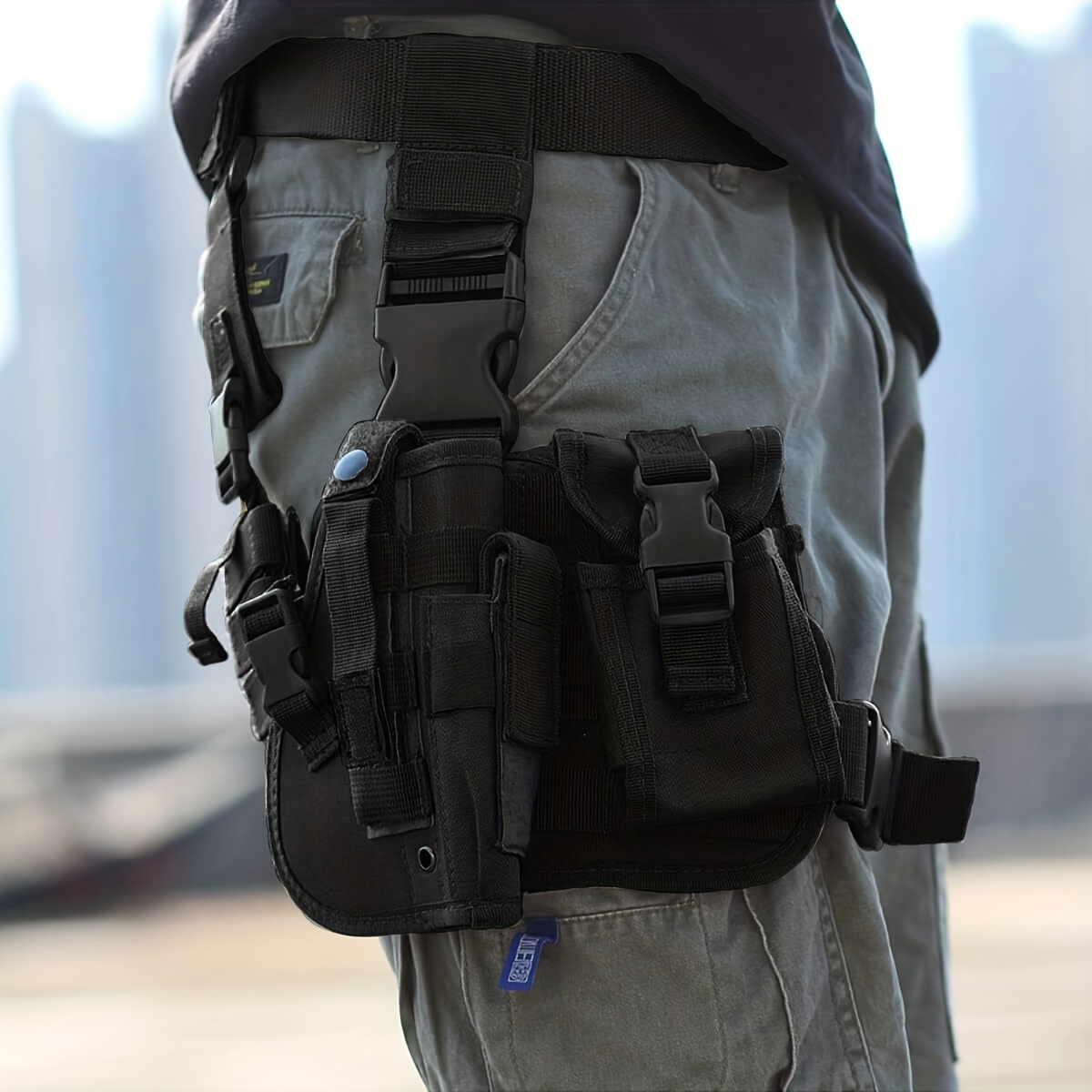 Taktische langlebige verdeckte tragen rechts links Waffentasche Schulter  Pistole Holster mit Magazintasche