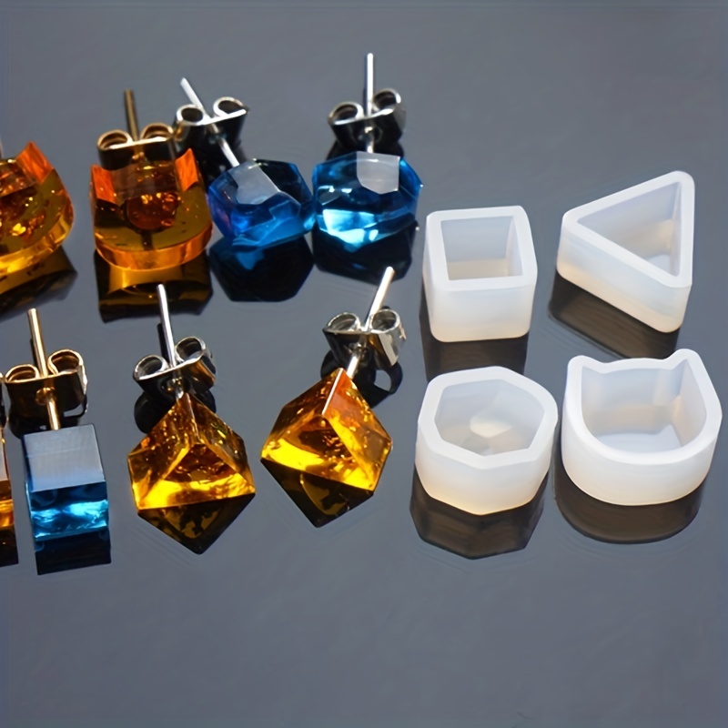 DIY Craft Irregular Epoxy Crystal Jewelry Making Resin Molds