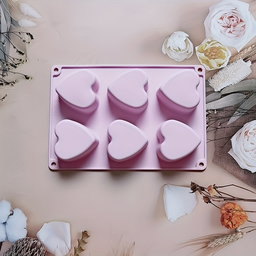 4 cavity Soap Mold Square Silicone Mold For Diy Aromatherapy - Temu