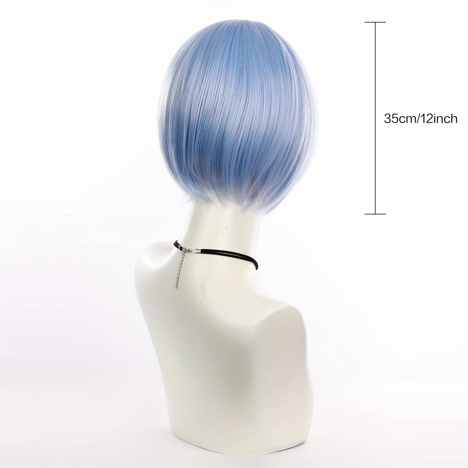 SK8 the Infinity Langa Cosplay Wigs Short Blue