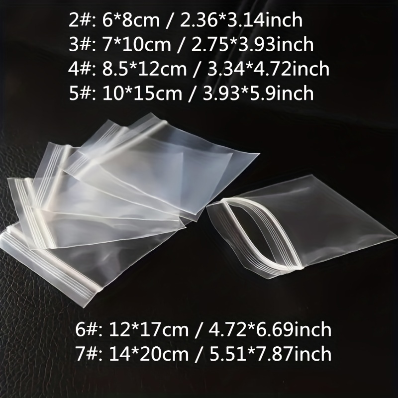 Reusable Transparent Jewelry Bags 3 Different Sizes Self - Temu