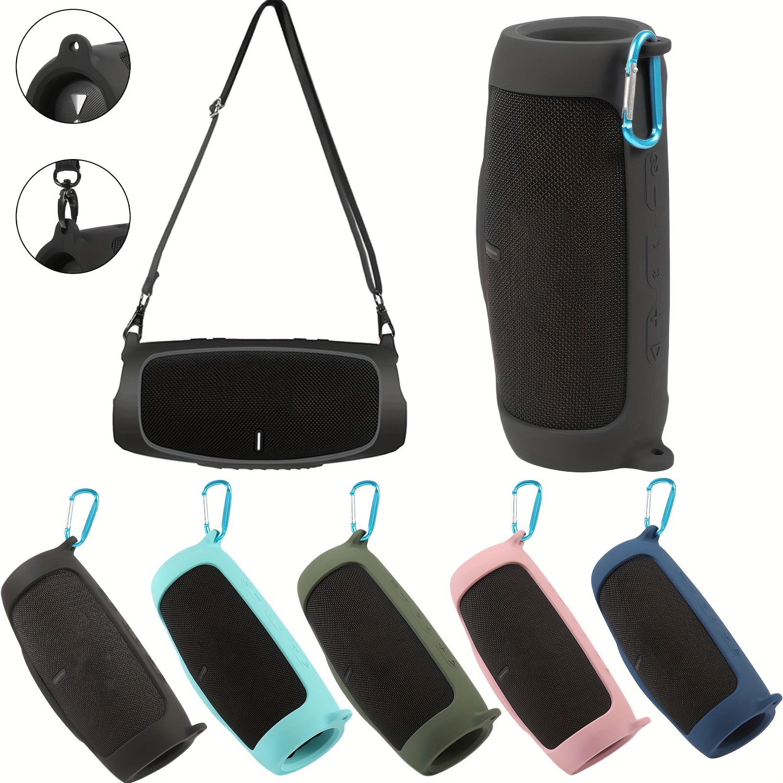 Hard Travel Case For Boombox 3 Boombox 2 Powerful Waterproof Boombox  Speaker By Comecase, Shop On Temu And start Saving