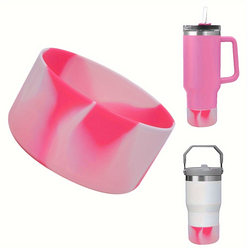 2Pcs Silicone Boot Sleeve for Stanley Quencher 40 Oz 30 Oz Tumbler with  Handle