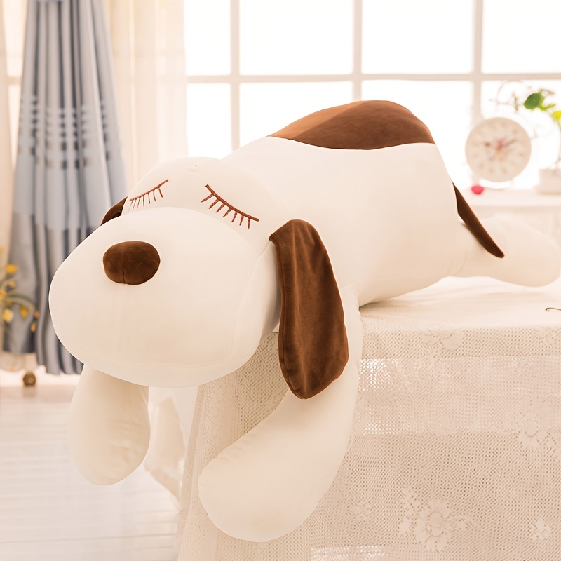 Sleeping on sale dog plush