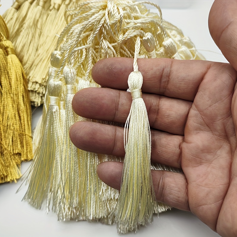 Tassel Silk Trim Floss Bookmark Tassels Mini Tassels For Diy - Temu