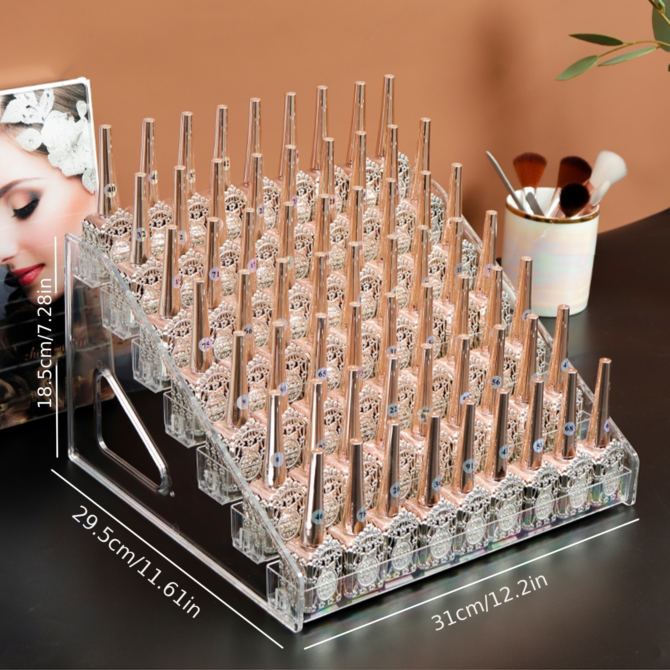 1pc manicure tools nail polish display rack nail polish Temu
