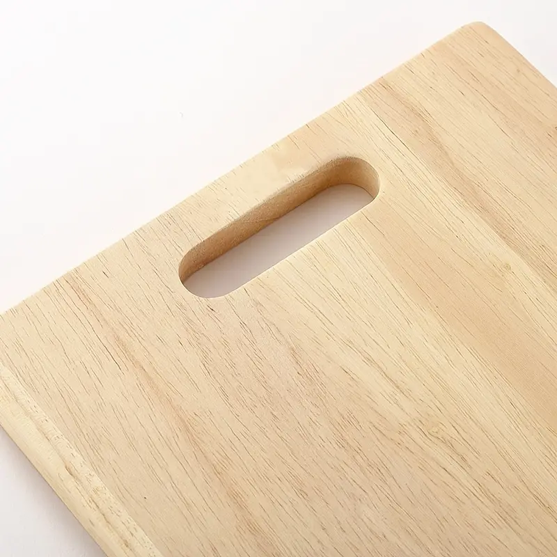 Rubber Wood, Restaurant Cutting Board, Kitchen Wooden Cutting