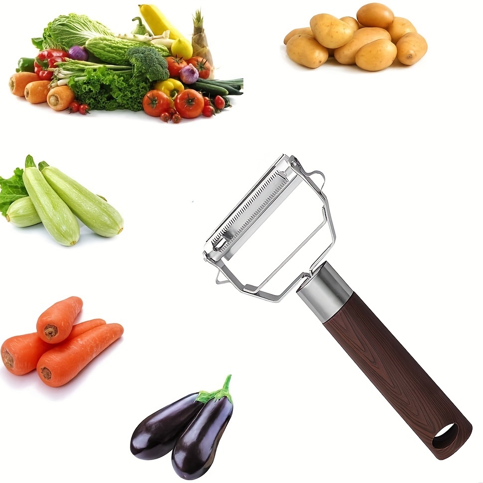 Fruit Peeler, Metal Vegetable Peeler, Potato Peeler, Fruit Cutter,  Multifunctional Vegetable Cutter, Reusable Melon Planer, Fruit Skin  Scraper, Kitchen Tools - Temu