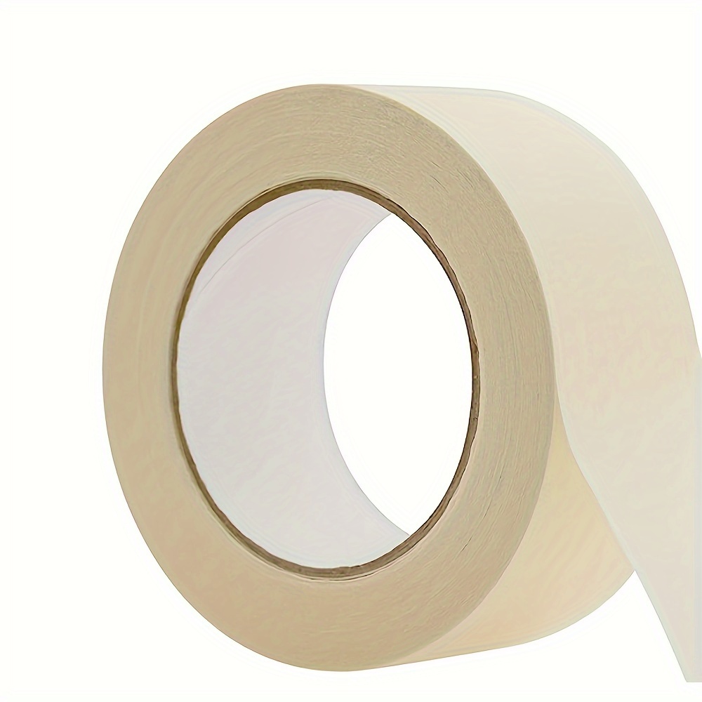 20meters White Masking Tape General Purpose Beige White - Temu