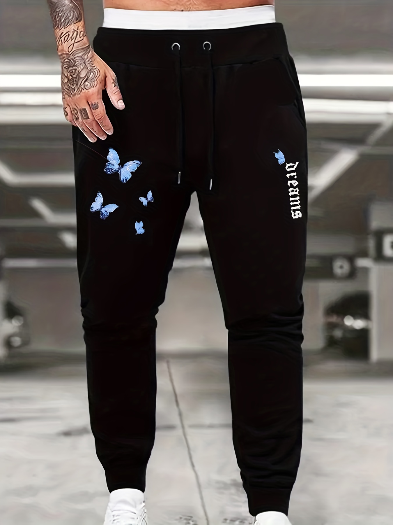 Men's Anime Print Joggers Spring Fall Outdoor Active Graphic - Temu Canada
