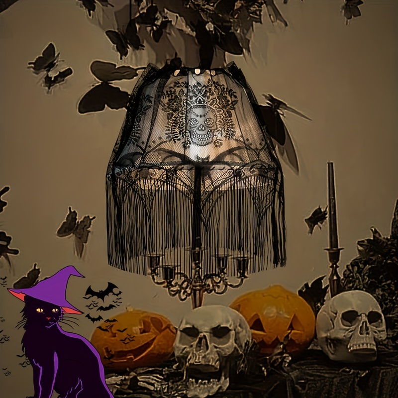 Lámpara Decoración Calavera Halloween Lámpara Adorno - Temu