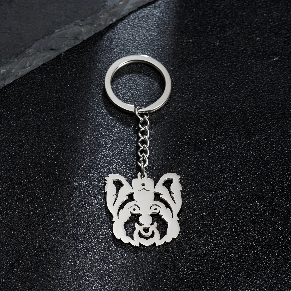 1pc Adorabile Portachiavi In Acciaio Inossidabile Animali Domestici Cani  Uomini, Portachiavi Chihuahua Bulldog Sheepdog Uomini - Gioielli E  Accessori - Temu Italy