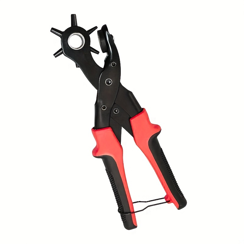 Heavy Duty Belt Leather Round Flat Oval Hole Puncher Punch Tool Pliers