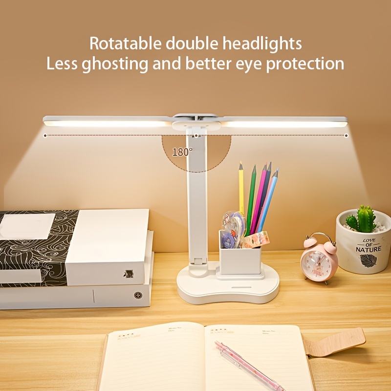 Led Table Lamp With Adjustable Brightness And Color Temu