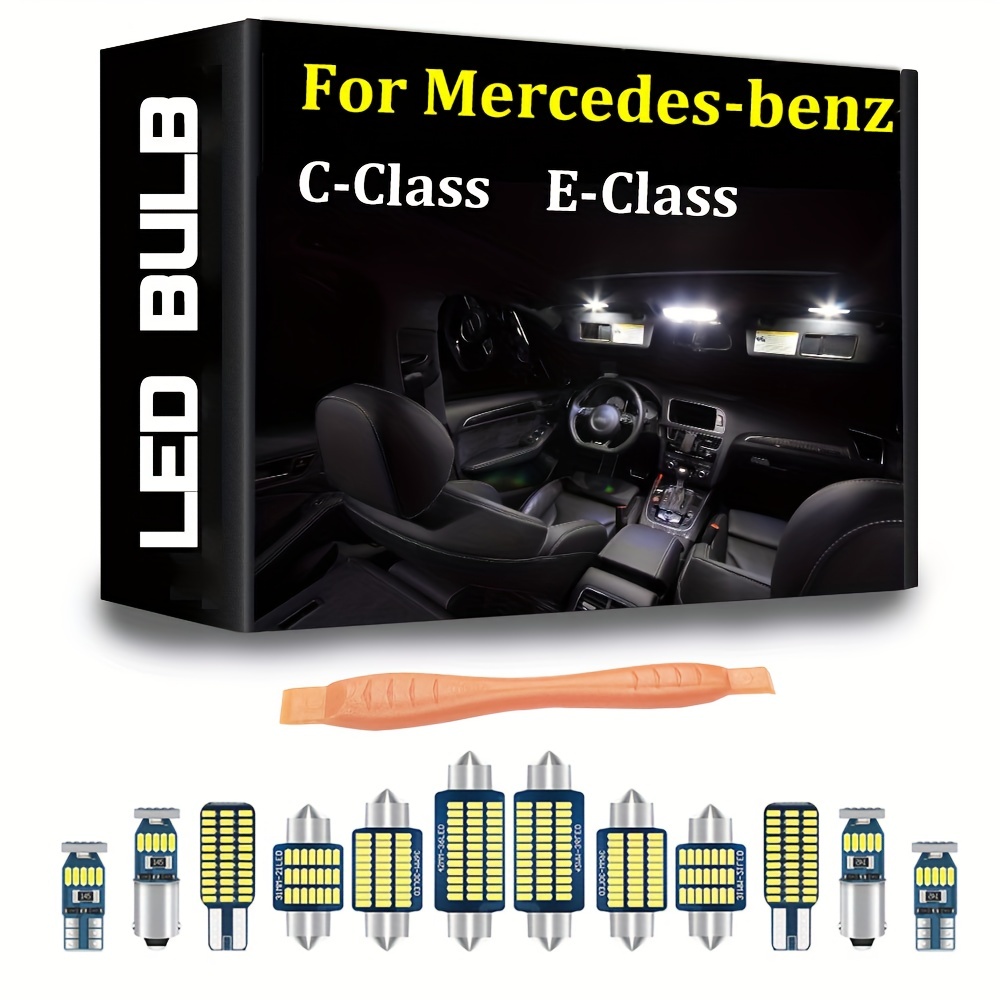 Kaufe MDNG Canbus Autolampen LED-Innenkuppel-Türlicht-Kit für Mercedes Benz  CESM-Klasse W202 W203 W204 W210 W211 W212 W220