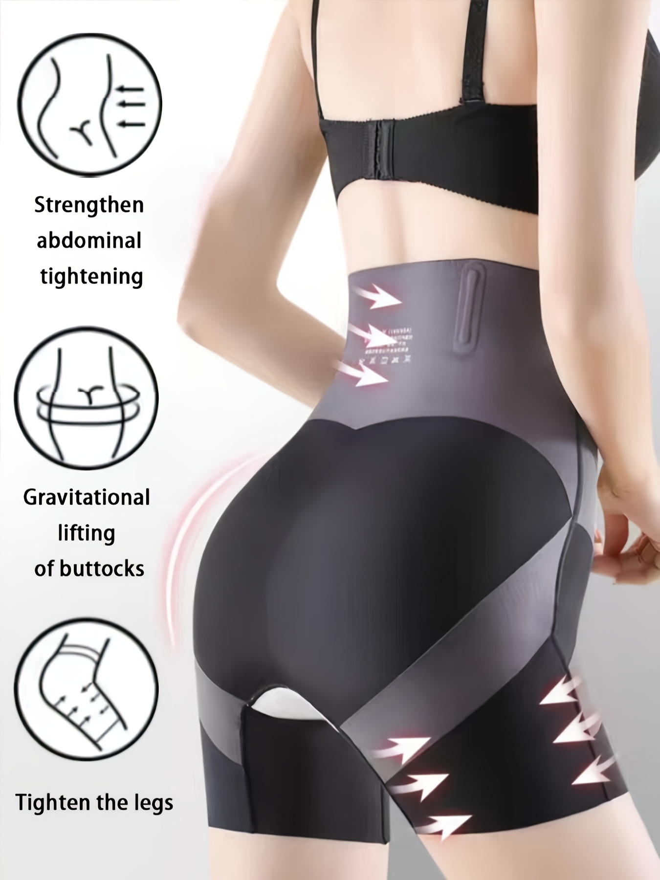High Waist Shaping Shorts Tummy Control Compression Butt - Temu
