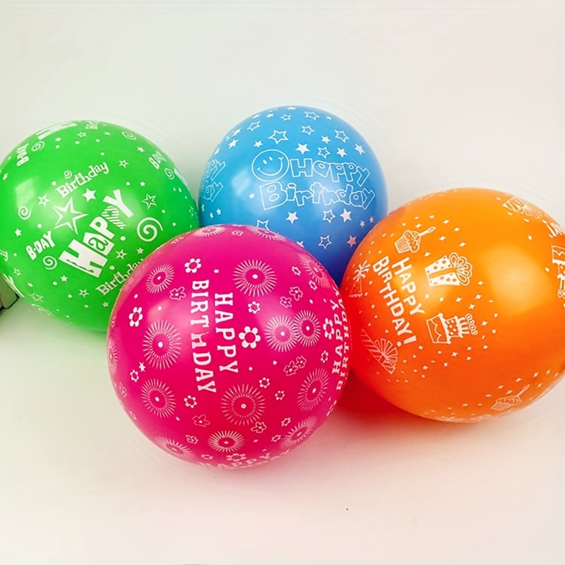 Globos de látex de cumpleaños con frases molonas de 30 cm - 8