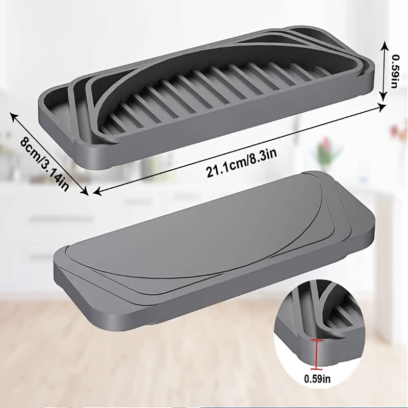 Absorbent Refrigerator Drip Tray Set Catch Water Leaks And - Temu