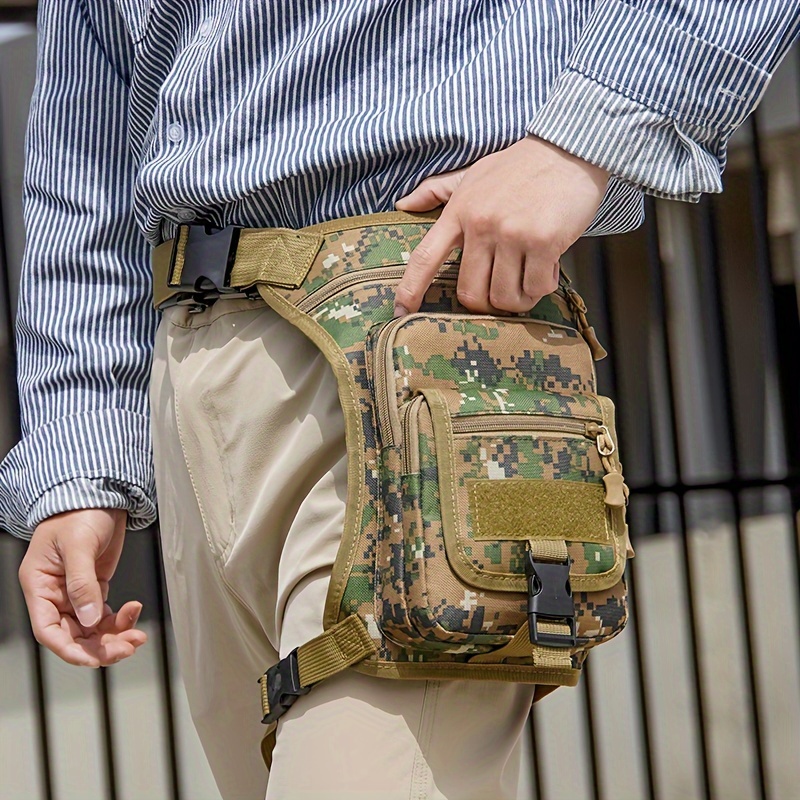 1pc Mens Waterproof Shoulder Bag Messenger Backpack Outdoor Hiking Backpack  Multipurpose Chest Bag - Bags & Luggage - Temu