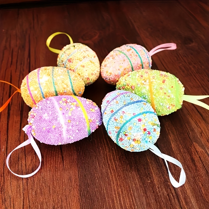  Easter Hanging Swirl Decorations - Pack of 36  Easter  Decorations - Easter Egg Bunny Hanging Swirl Foil Decorations for Home  Office School - Easter Party Ornaments Favors Supplies : Home & Kitchen