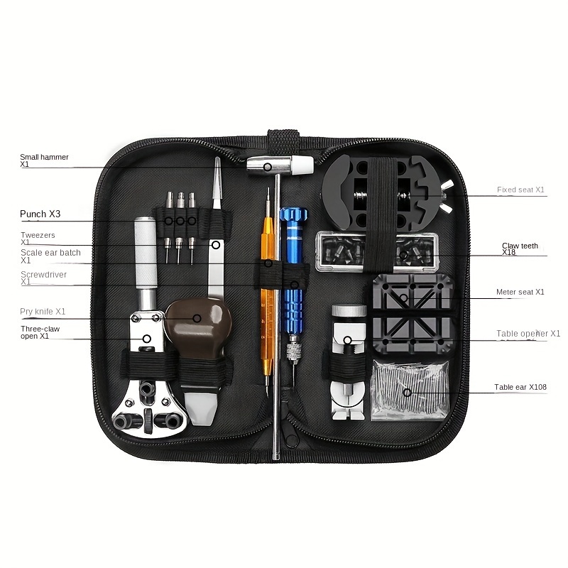 149pcs Set Strumenti Orologi Kit Riparazione Strumenti - Temu Italy