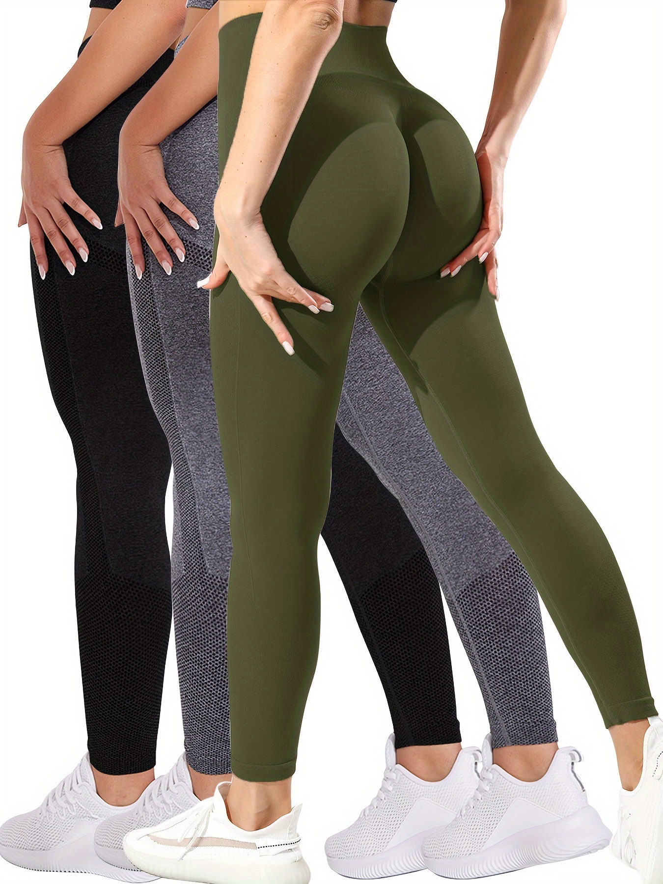 Workout Leggings for Women Sports Waist Yoga Stretch With Pockets Ladies  Pants High Pants Fitness Yoga Pants 