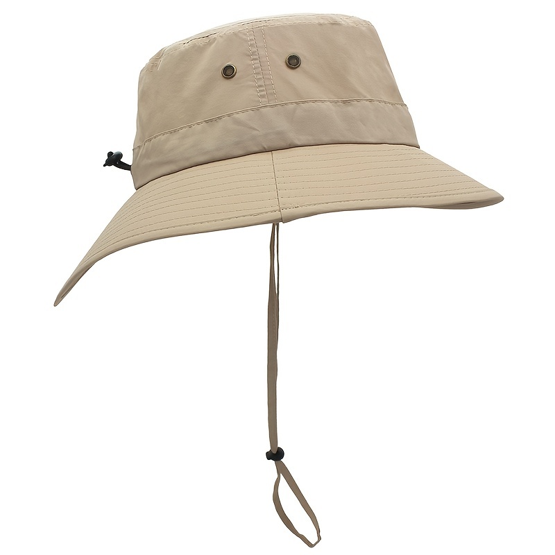 UPF50+ Super Wide Brim Sun Hat, Fishing, Hiking, Camping Waterproof Bucket Hat, Plus Brim Bucket Hat Outdoor Sunshade Mountaineering Hat Riding