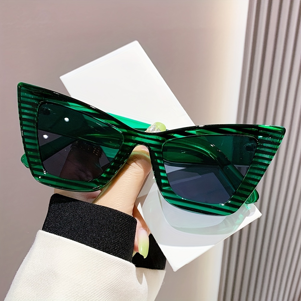 Y2K Cat Eye Sunglasses Gradient Decorative Glasses UV400