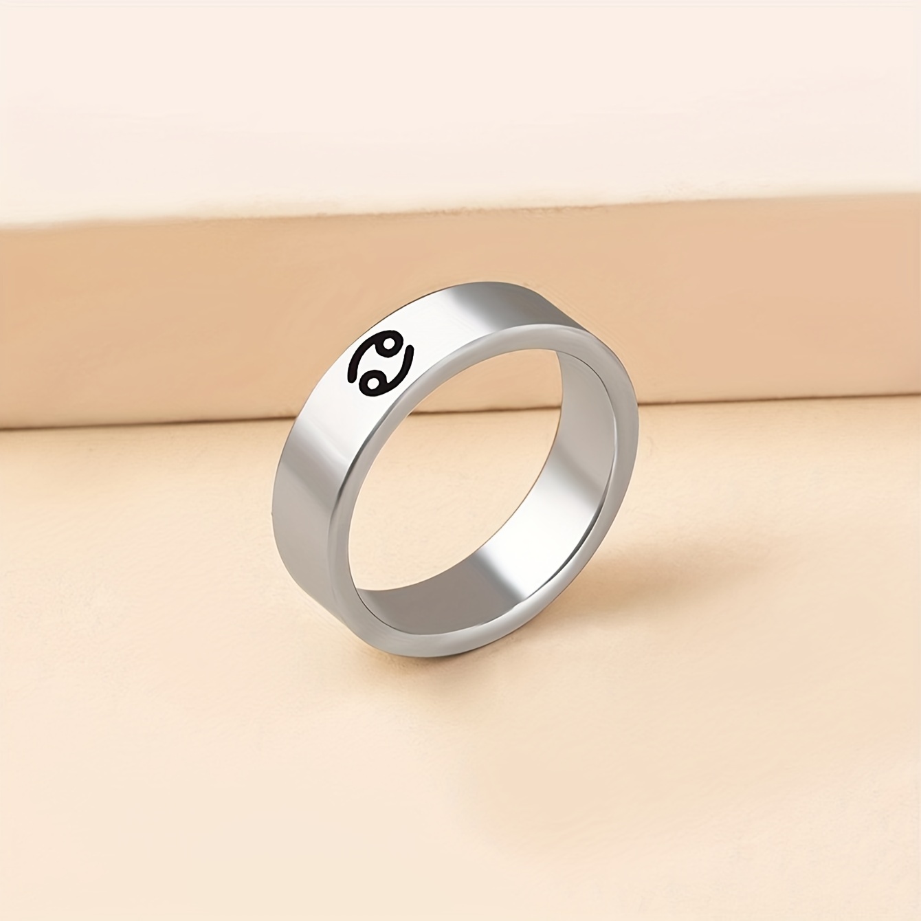 Stainless Steel Signature Ring