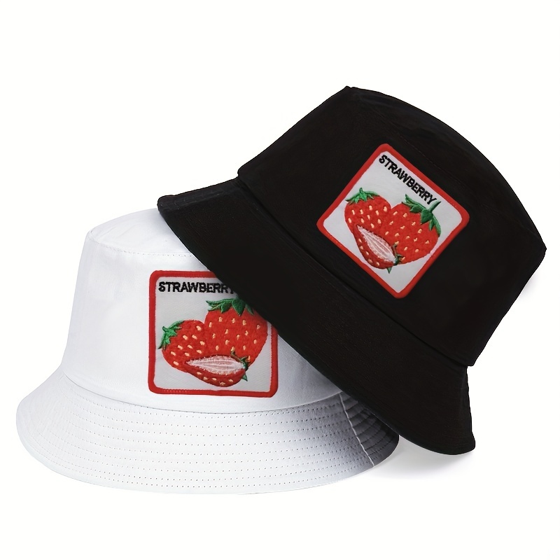 Fashionable And Cool Fruit Pattern Fisherman Hat Summer Sun