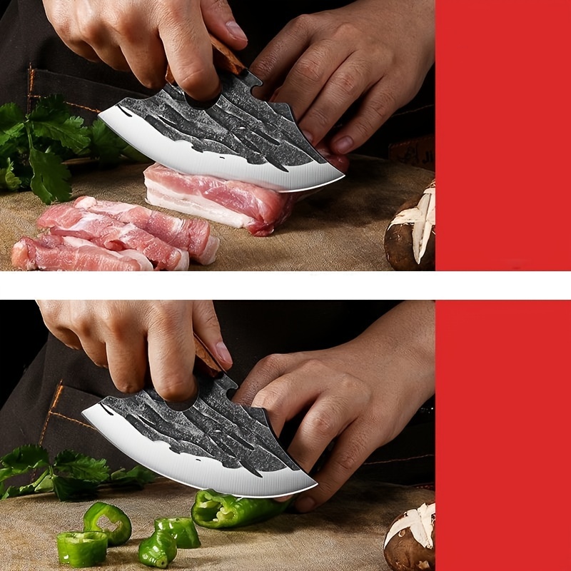 Stainless Steel Boning Knife Butcher Knife Professional Skinning Knife Beef  Cutting Knife Vegetable Oxford Bag Set Chefs Knife Outdoor Camping Picnic  Hiking, Kitchen Stuff Cookware Barbecue Tool Accessories - Temu