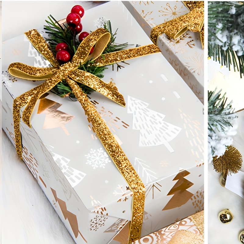 Gift Wrapping Paper Craft Packaging Stylish And Beautiful - Temu