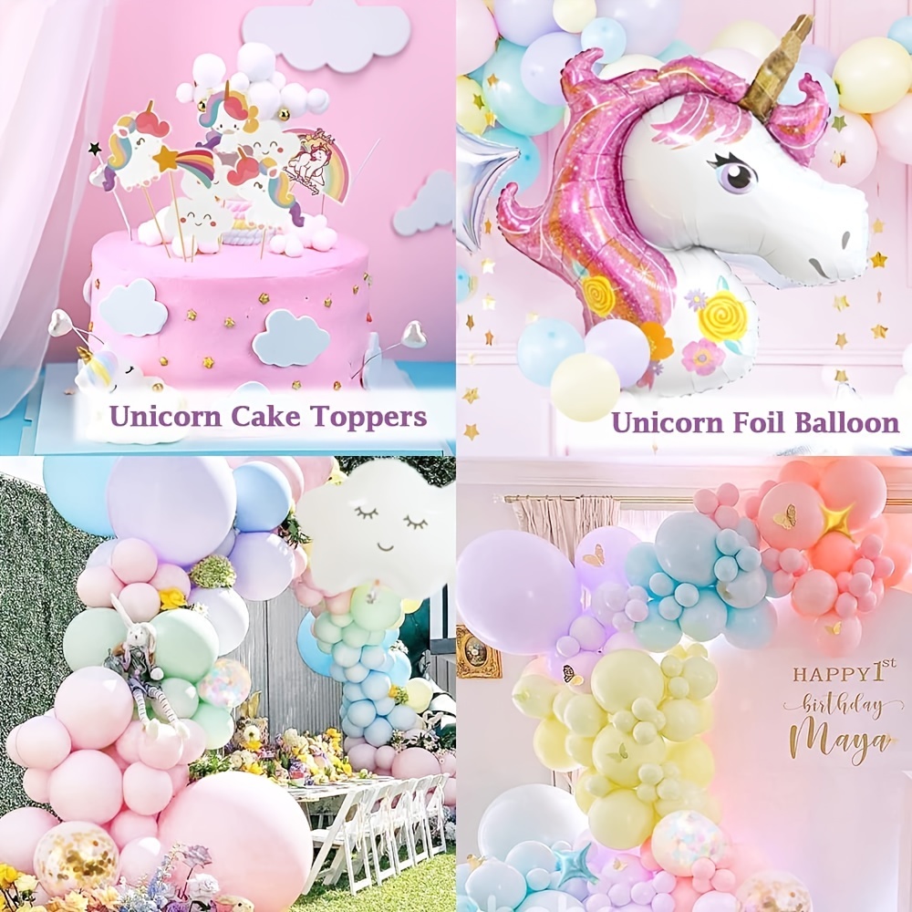Unicorn Birthday Decoration for Girls, Girl Birthday Balloon