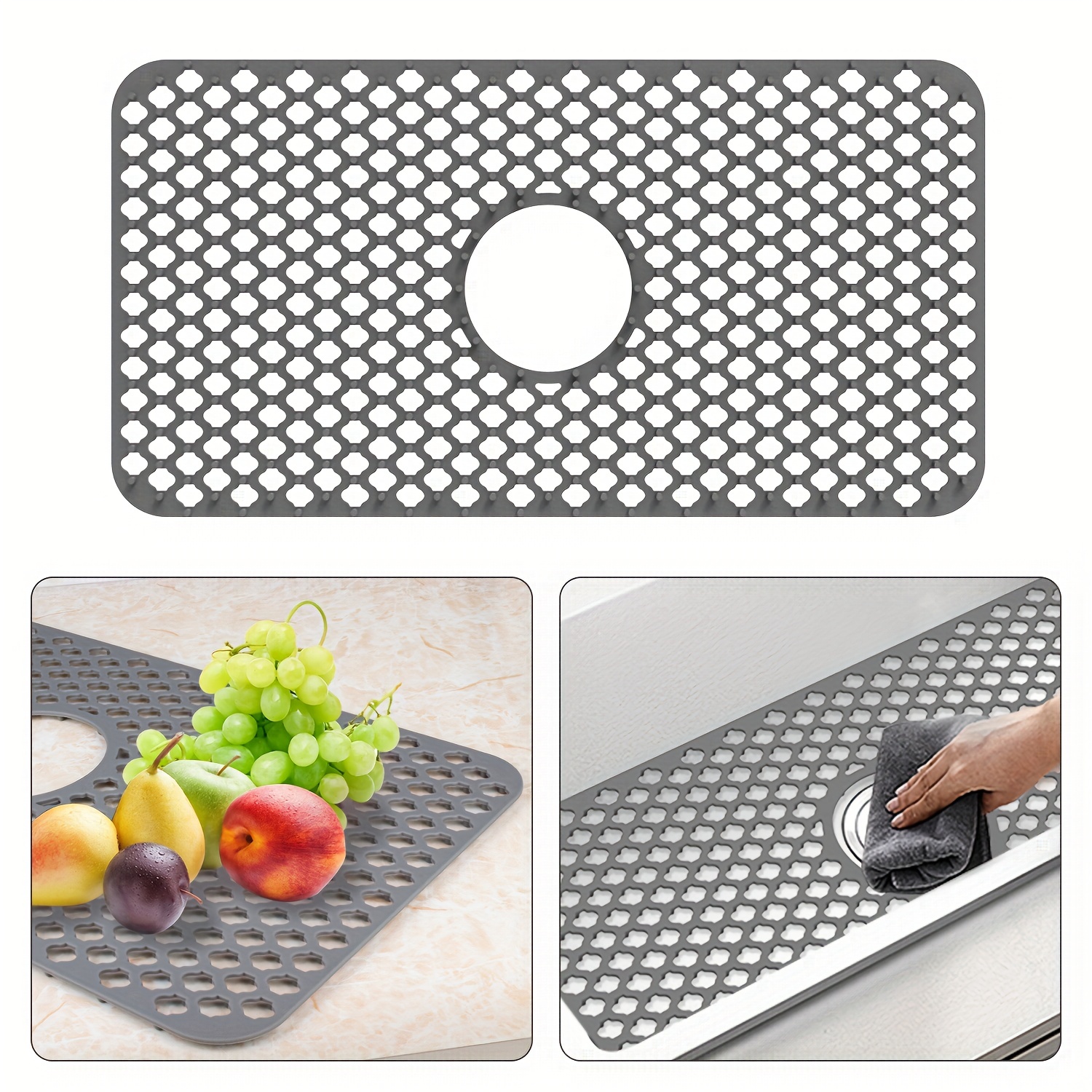 1 Piece Under Sink Mats For Kitchen Waterproof 34Inch X 22Inch Undersink  Mats For Bottom Bathroom, For Leaks And Spills - AliExpress