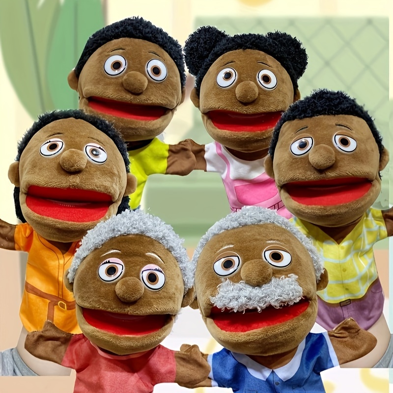 Marionetas Mano Familiares Marionetas Niños Miembros Familia - Temu
